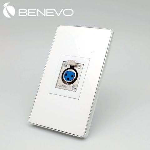 BENEVO嵌入面板型 XLR音訊插座 (BPN0120XF)