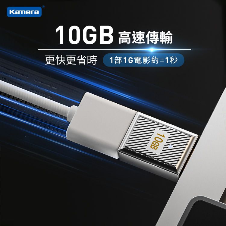 Kamera 佳美能  Type-C 轉 USB3.2 OTG 轉接頭-10G/120W