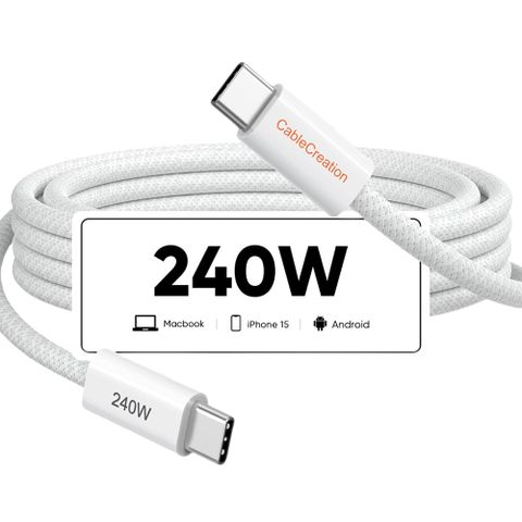 CableCreation 1M USB2.0 Type-C to C傳輸快充線 480M240W (CC1312)