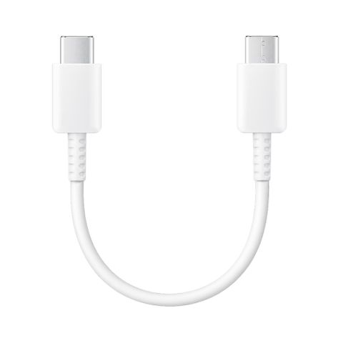 Samsung 三星製造 25cm短版 Type-C to Type-C充電線 - 行動電源適用 (袋裝)
