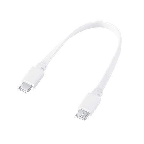 Samsung 三星製造 20cm扁線短版 Type-C to Type-C充電線 - 行動電源適用 (袋裝)