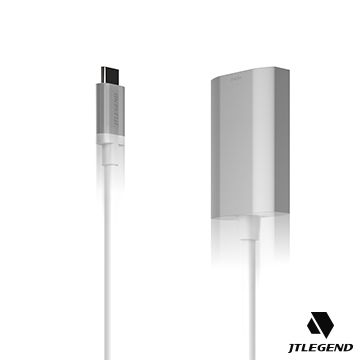 JTLEGEND 時尚金屬質感4K超高清畫質USB-C to HDMI轉接頭