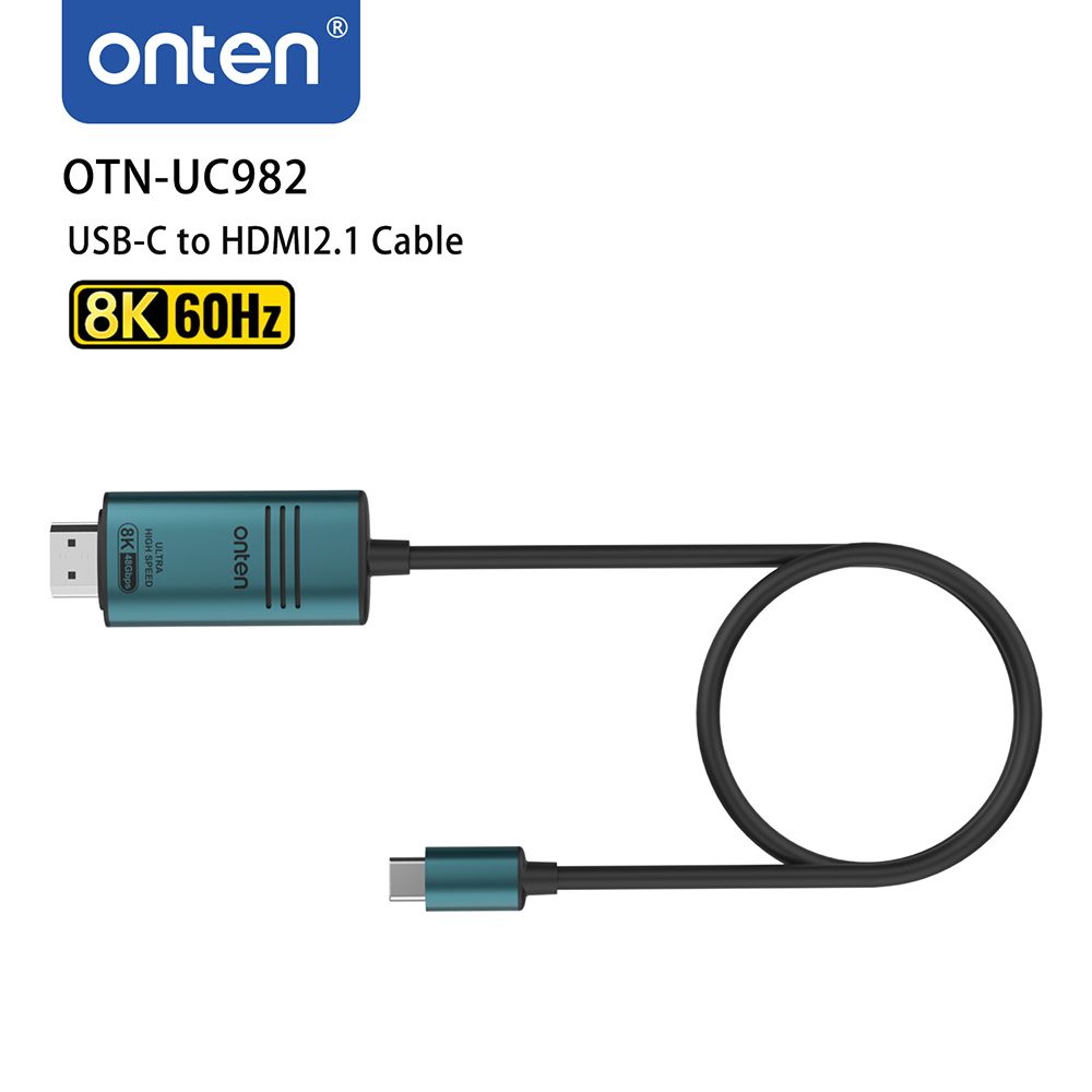 ONTEN [otn-uc982]USB-C (Thunderbolt 3) HDMI 高速超高清轉接器