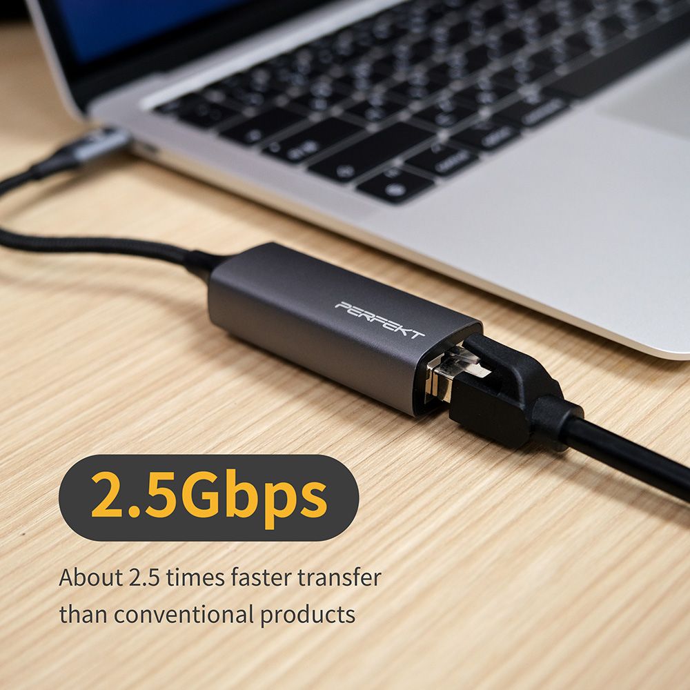 PERFEKT2.5GbpsAbout 2.5 times faster transferthan conventional products