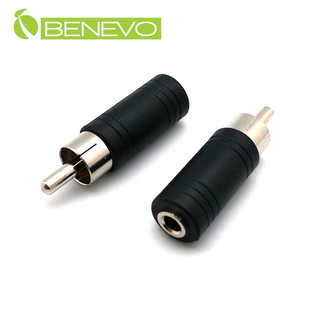 Benevo  RCA(公)轉3.5mm(母)轉接頭 (BAVMAUF)