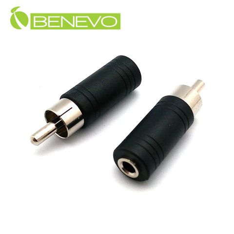 Benevo RCA(公)轉3.5mm(母)轉接頭 (BAVMAUF)