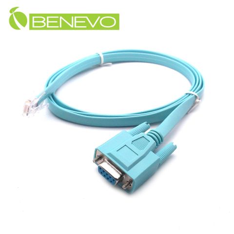 BENEVO 1.5M RJ45轉RS232轉接線/Console控制線 (BRS0150FC)