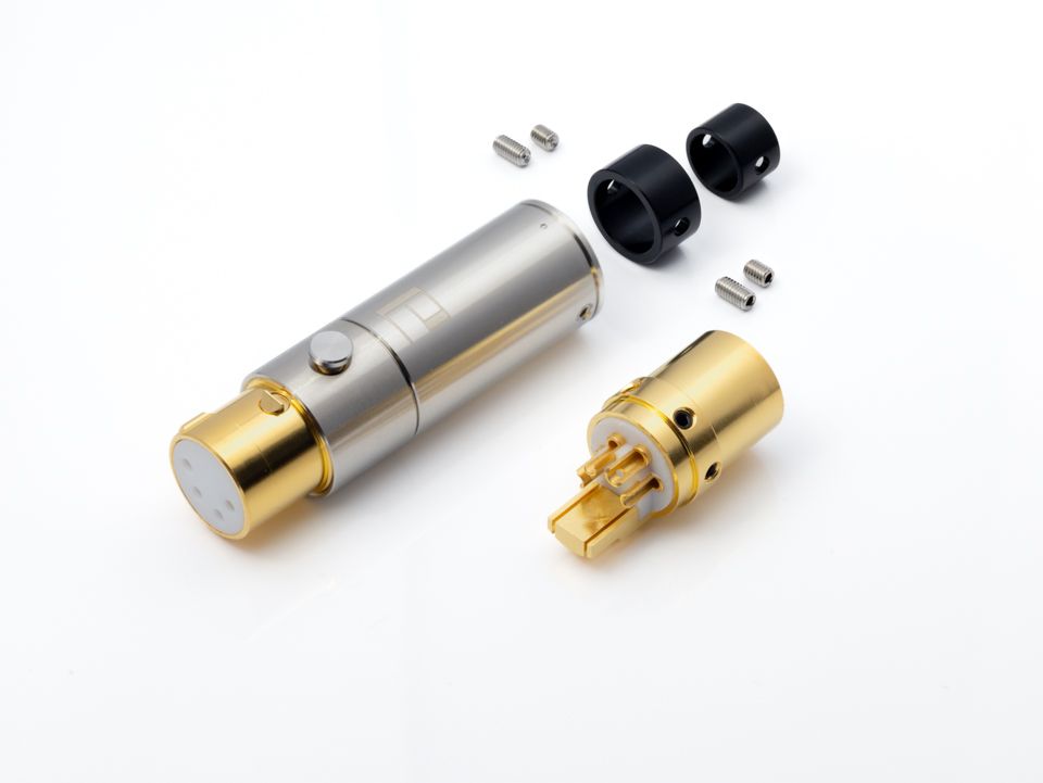 aeco 雅酷 XLR 4極 母端 AX4-1623G 無鎳鍍金 壹個 / 壹組