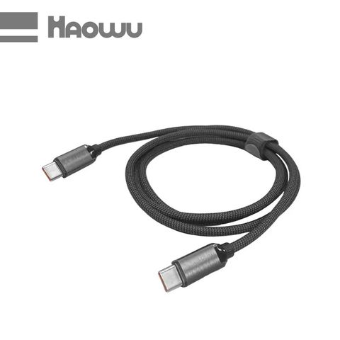 HAOWU USB C TO C 100W 極速晶鑽快充線-1M