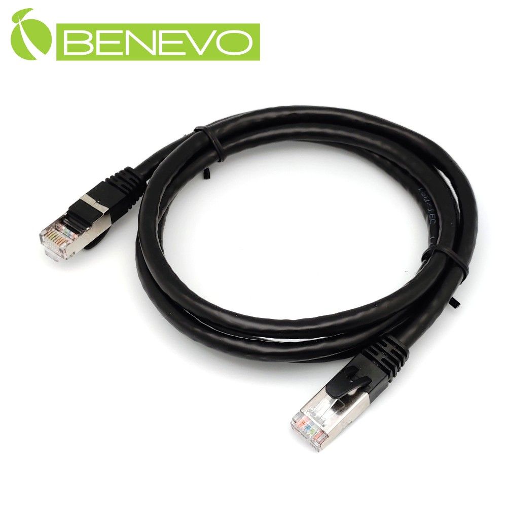 Benevo  1米 Cat6 1000Mbps高速網線(純銅) (BCAT6001B)