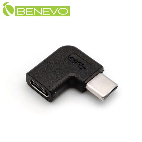 Benevo 側彎型 USB3.1/USB-C 公對母轉接頭 (BUSB31CMFH)