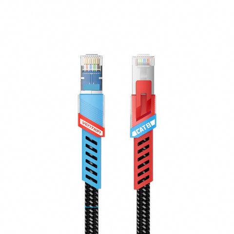 VENTION 威迅  IKJ 系列 CAT8 八類 雙屏蔽 遊戲 網絡 跳線 電競款 5M 