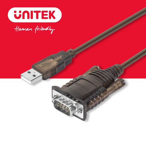 UNITEK USB2.0轉RS232串口線 (Y-108)