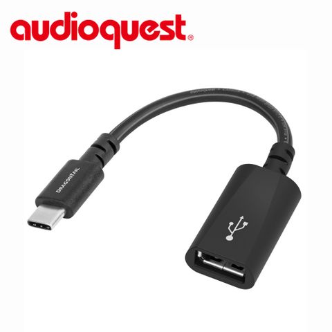 Audioquest 線聖 美國  DragonTail USB A-C 轉接頭