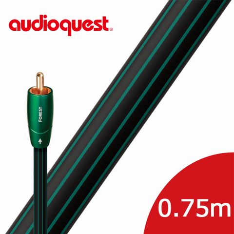 Audioquest 線聖 美國  Digital Coax Forest 0.75M 數位同軸訊號線