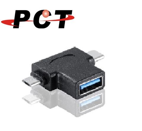 【PCT】USB Type-C / Micro USB 轉 USB3.0 (C02A)