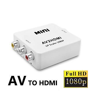 LineQ AV訊號轉HDMI轉接盒-1080P版(FW-9000) - PChome 24h購物