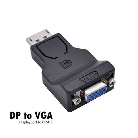 DisplayPort(公)轉 VGA(母)迷你轉接器DP to VGA /DP轉D-Sub