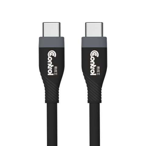 【易控王】0.5米 Type-C公對公 60W快充傳輸線 通用版 液態矽膠外被 (30-757-02)