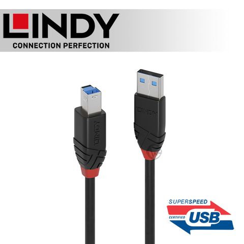 內含主動式訊號延長ICLINDY 林帝 主動式 USB3.0 TypeA/公 to B/公 延長線 10m (43227)