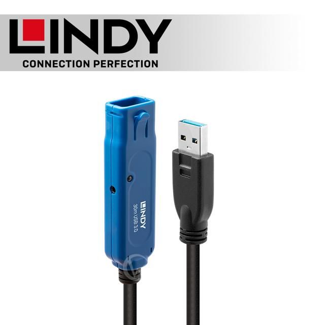 LINDY 林帝   主動式 USB3.0 延長線 30M (43362)