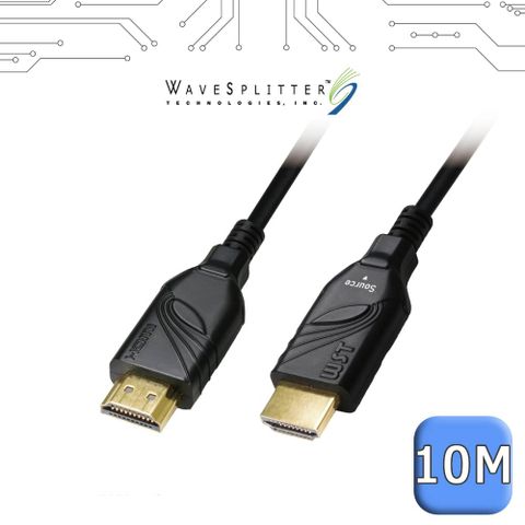 WAVESPLITTER 威世波 HDMI 8K60Hz 光電混合線(10m) (WST-FHH8K010)