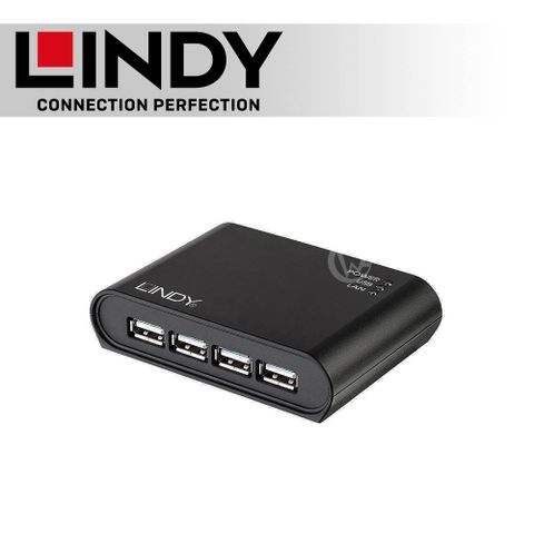 LINDY 林帝 USB2.0 GIGABIT 4 PORT網路共享設備器 (42633)