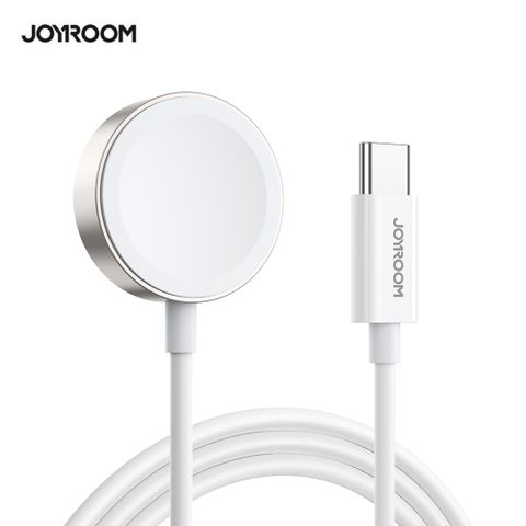 Apple 蘋果 JOYROOM S-IW004 Type-C to  Watch 磁感應 充電線-1.2M白色