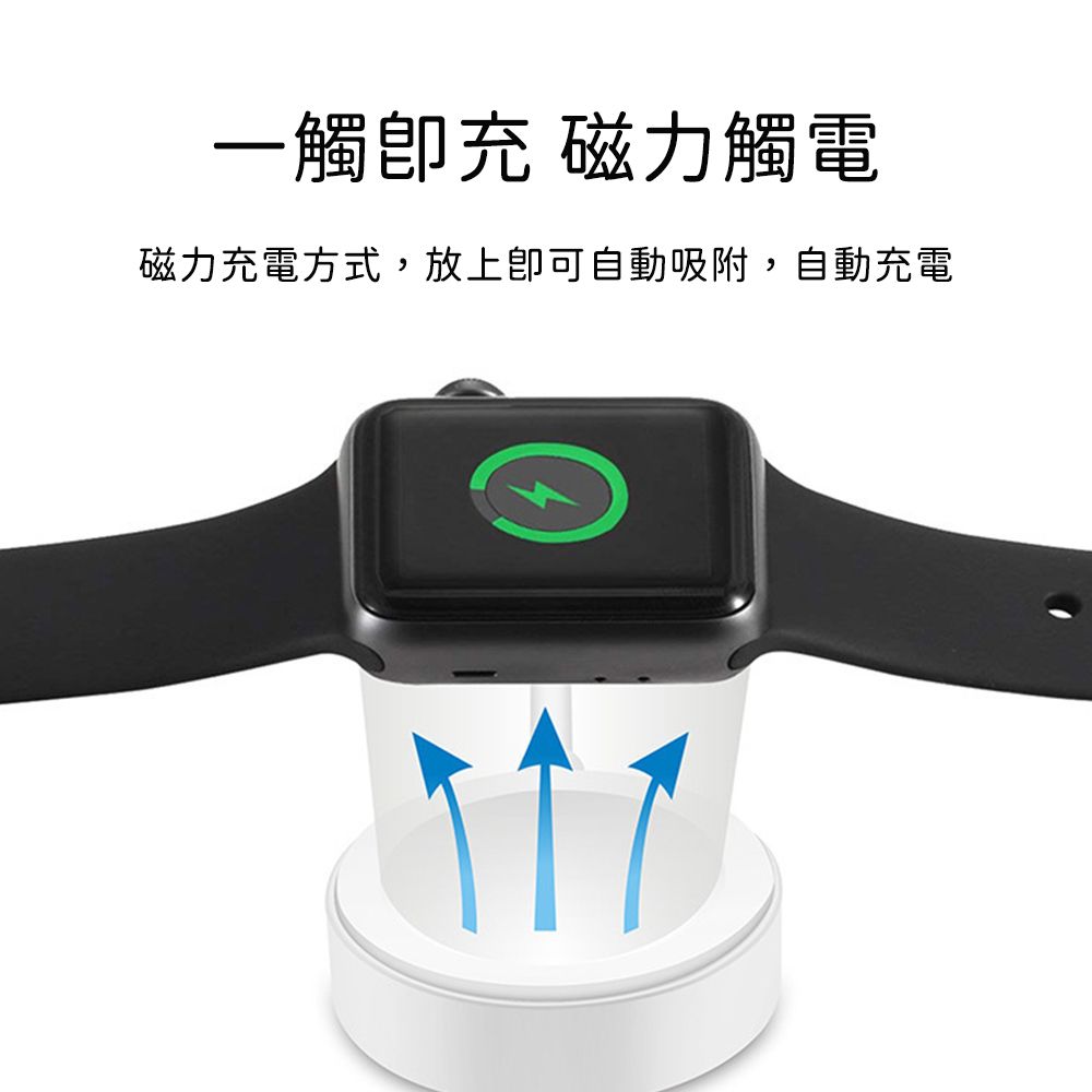 好拾選物 三合一旅行充電線/ TypeC雙頭+iWatch+Lightning充電線 120cm (買一送一)