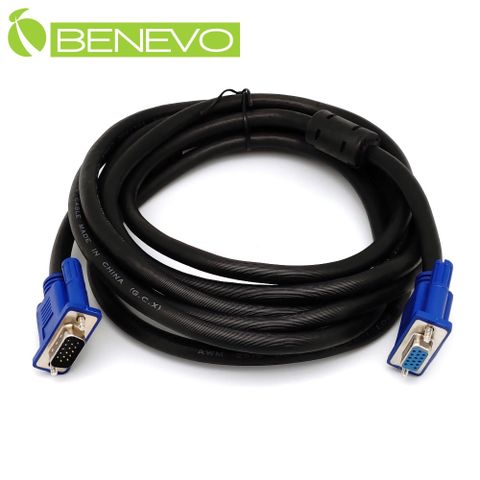 BENEVO 3米 高畫質公對母VGA連接線(3+6, 2919)