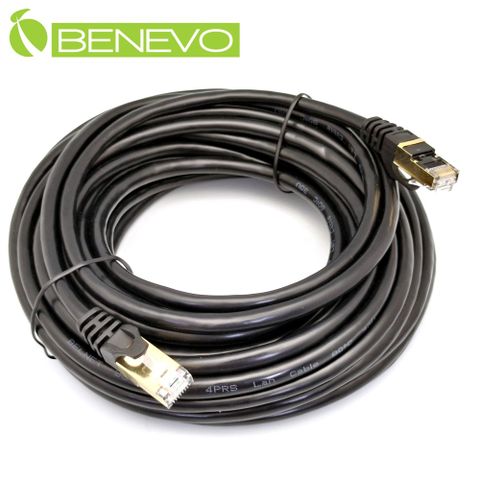 BENEVO 10米 CAT7鍍金接頭超高速網路線 (BCAT7010)