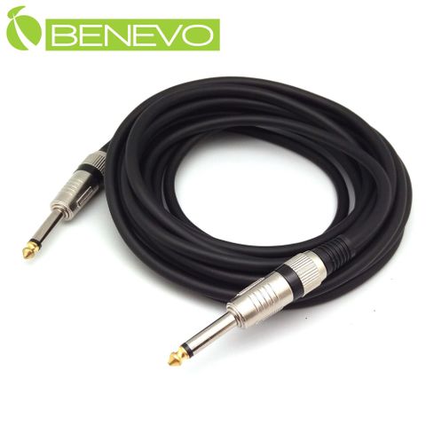 Benevo 5米 TS型式6.3mm公對公單聲道/非平衡聲音連接線 (BAU05006MM)