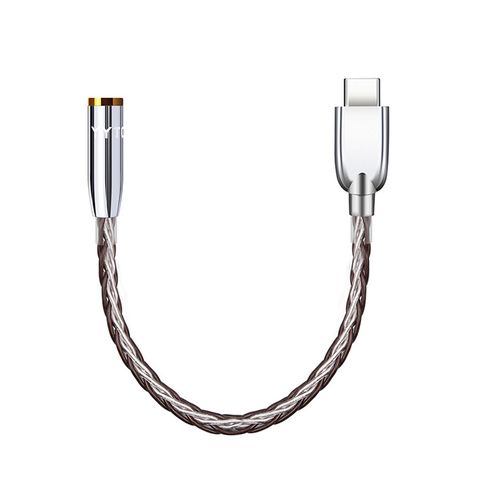 Type-C轉4.4mm耳擴轉接線 DAC發燒級小尾巴 ALC5686晶片(30-766-02)