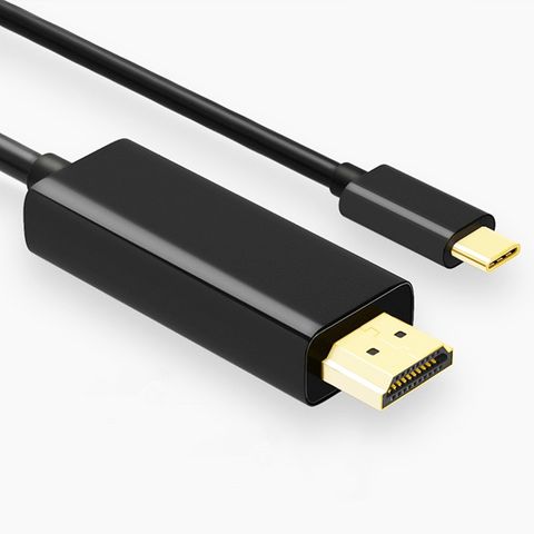 【宅配免運】1.8米Type-C TO HDMI 4K影音轉接線(手機筆電通用版)-T902-黑色