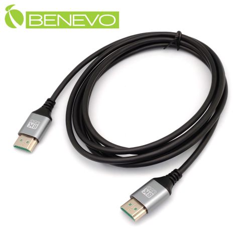 Benevo 8K版 2米 HDMI2.1超高畫質影音連接線(滿芯) (BHDMI8020S)