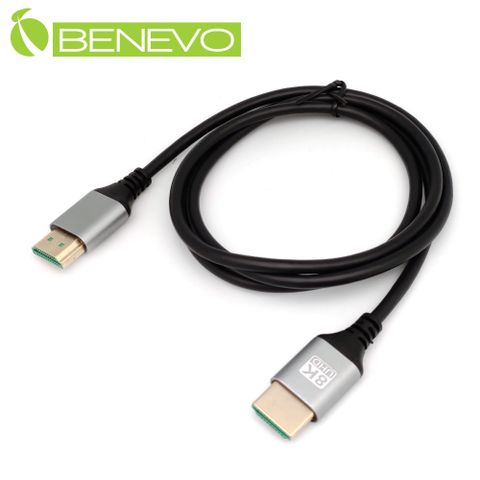 BENEVO 8K版 1米 HDMI2.1超高畫質影音連接線(滿芯)