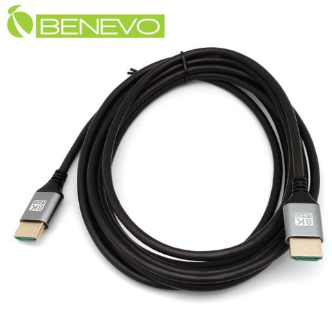 Benevo 8K版 3米 HDMI2.1超高畫質影音連接線(滿芯) (BHDMI8030S)