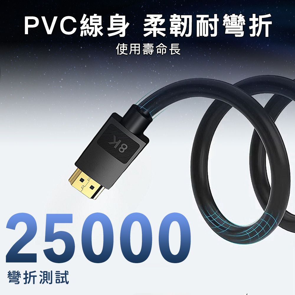 PVC身 柔韌耐彎折使用壽命長25000彎折測試