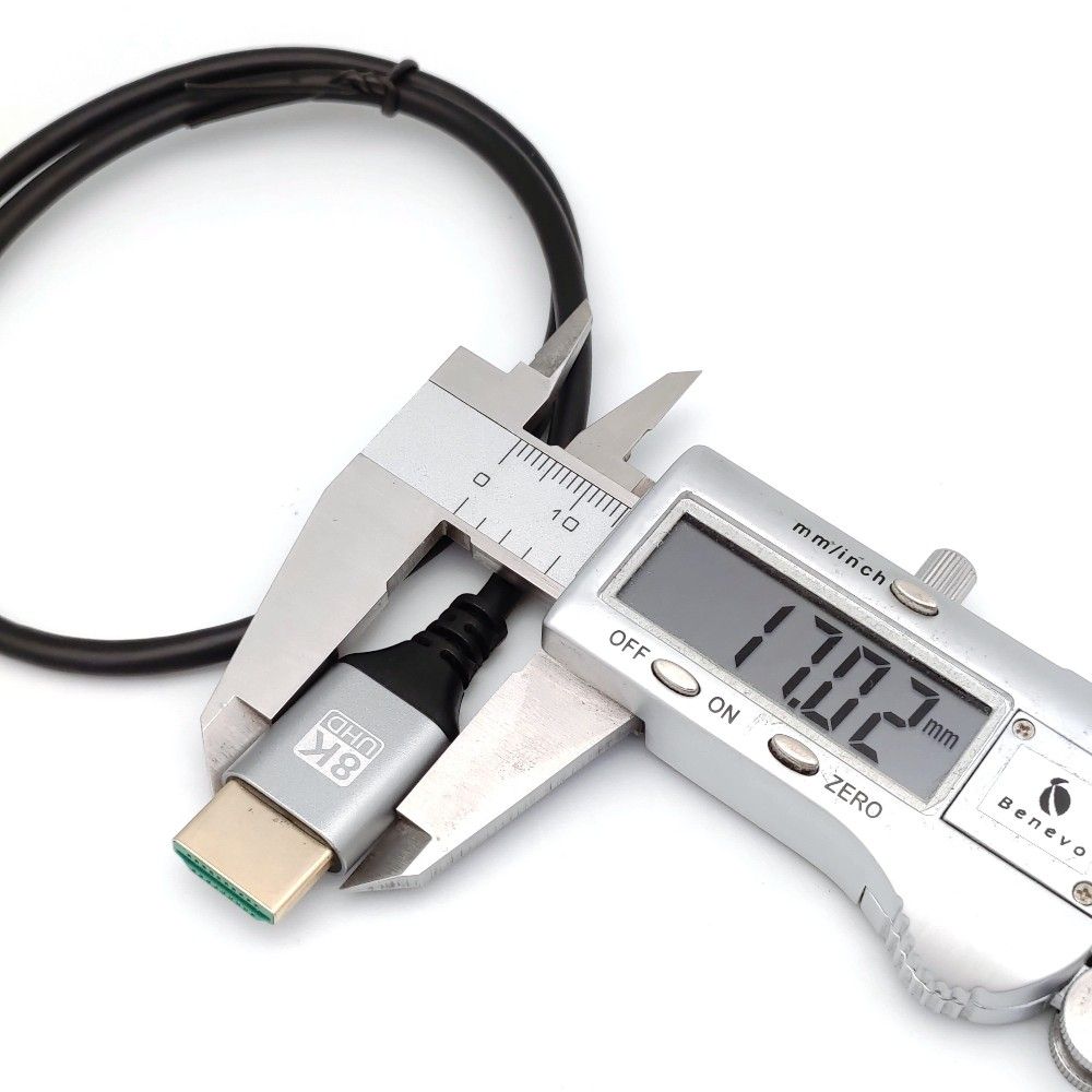 Benevo 50cm HDMI2.1超高畫質影音連接線(滿芯) (BHDMI8005S)