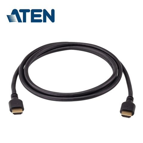 ATEN 1.8公尺超高速8K HDMI線材附乙太網路功能