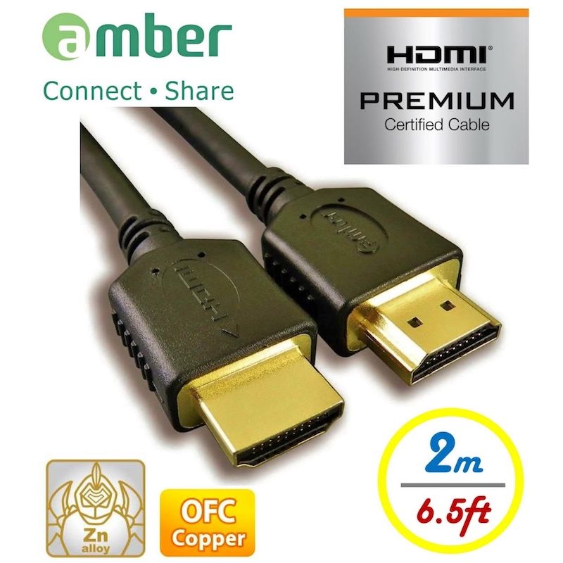 Connect ShareHDMI®DEFINITION MULTIMEDIA INTERFACEZnalloyPREMIUMCertified Cable2mOFCCopper6.5ft