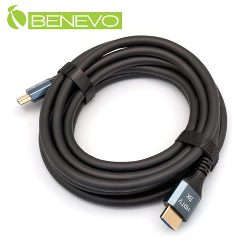 Benevo 8K版 3米 HDMI2.1超高畫質影音連接線(滿芯) (BHDMI8030K)