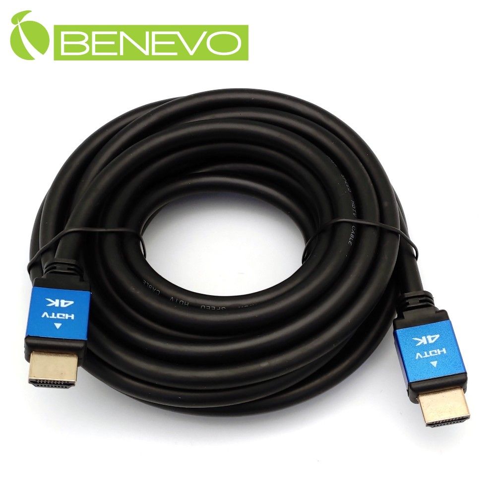 Benevo 4K版 5米 HDMI2.0影音連接線(滿芯) (BHDMI5050)