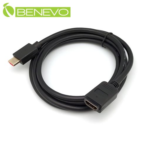 BENEVO 2米 高畫質鍍金接頭HDMI2.0影音延長線 (BHDMI5020MF)