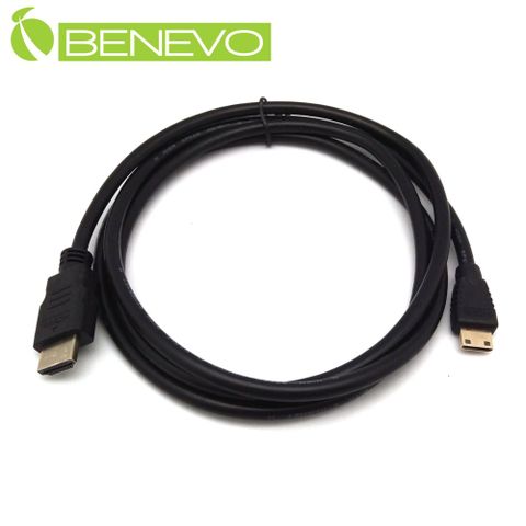 BENEVO 1.5米 Mini HDMI轉HDMI影音連接線 (BHDMINI150)