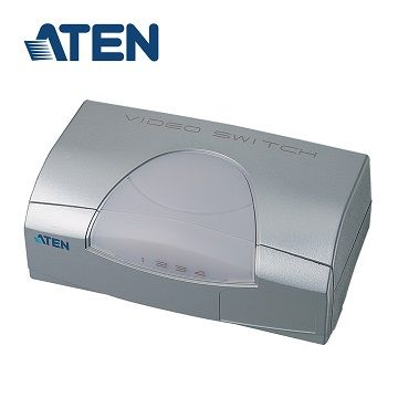 ATEN 宏正 4埠 VGA 螢幕切換器 (VS491)