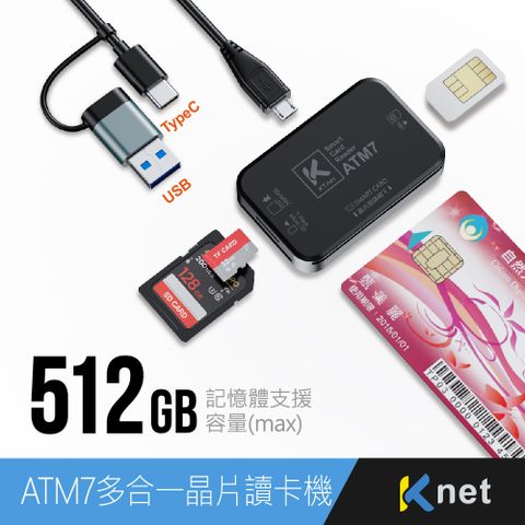 KTNET 廣鐸 ATM 多合一晶片讀卡機