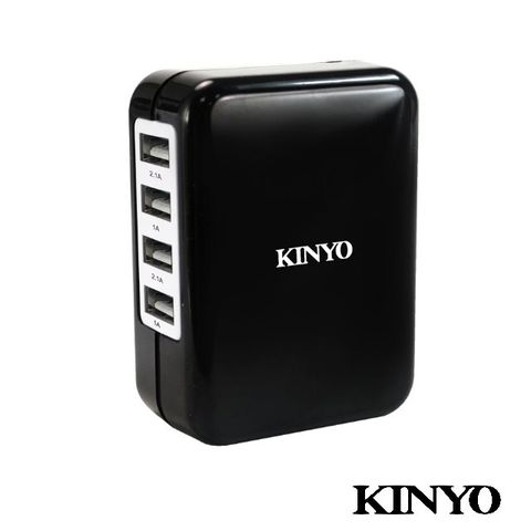 KINYO 4USB急速充電器 CUH34