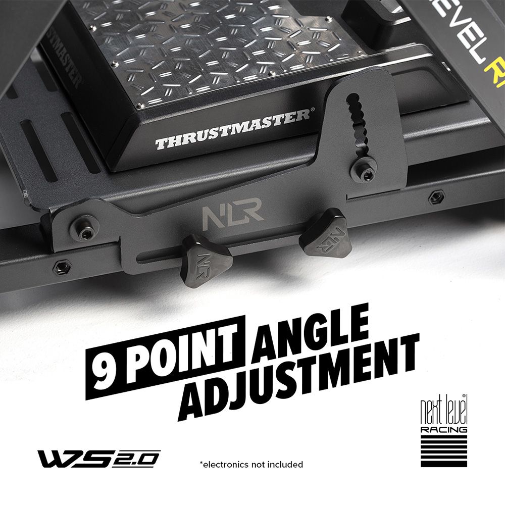 STMASTERTHRUSTMASTER®EVEL R9 POINT ANGLEADJUSTMENT RACINGelectronics not included