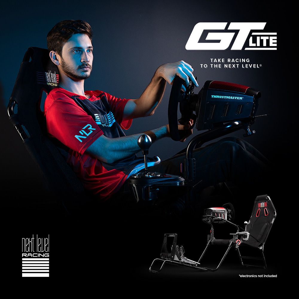 levelRACING LITETAKE RACINGTO THE NEXT LEVEL®THRUSTMASTERelectronics not included
